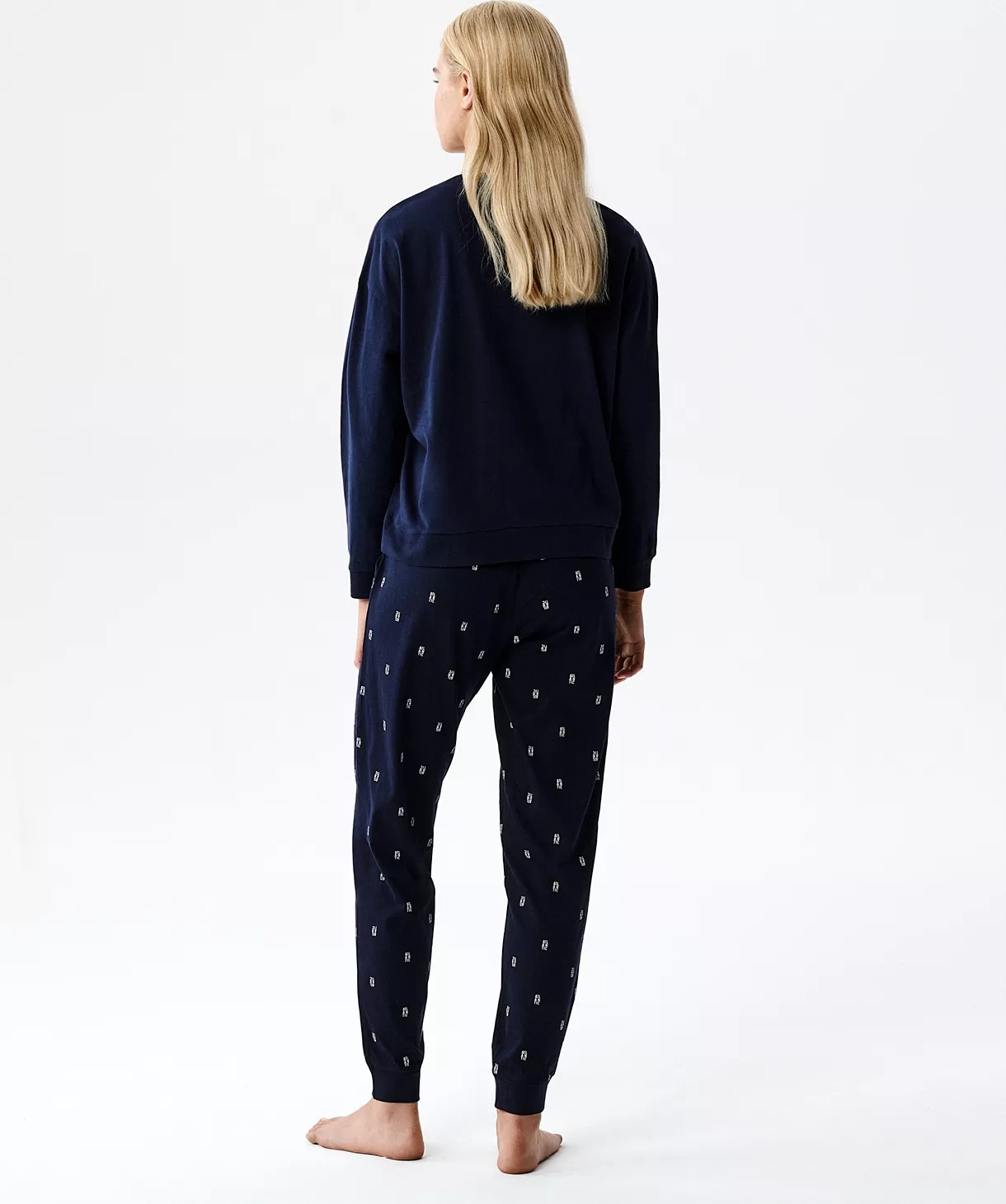 PIŻAMA ATLANTIC NLP-514 WL26 GRANATOWY /M