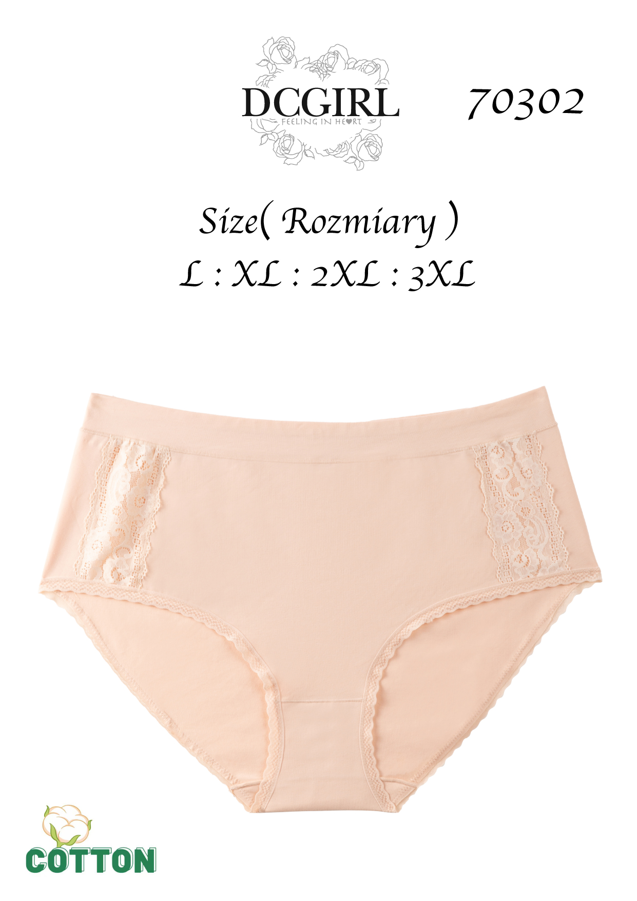 FIGI DCGIRL 70302 BAWEŁNA