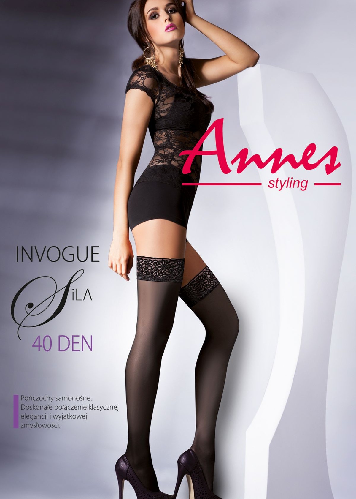 POŃCZOCHY ANNES SILA 40