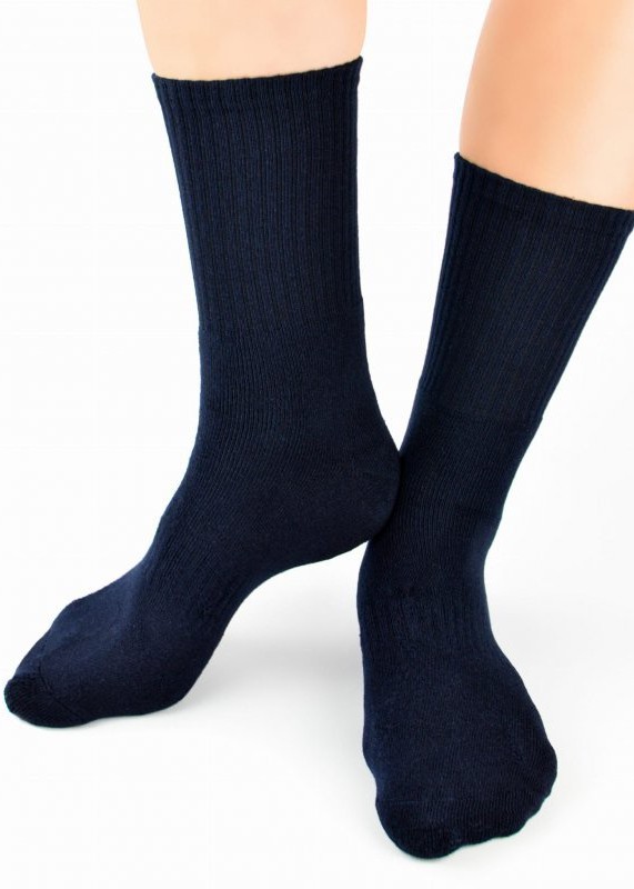 SKARPETY NOVITI SF030-M-01 FROTTE GŁADKIE 43/46