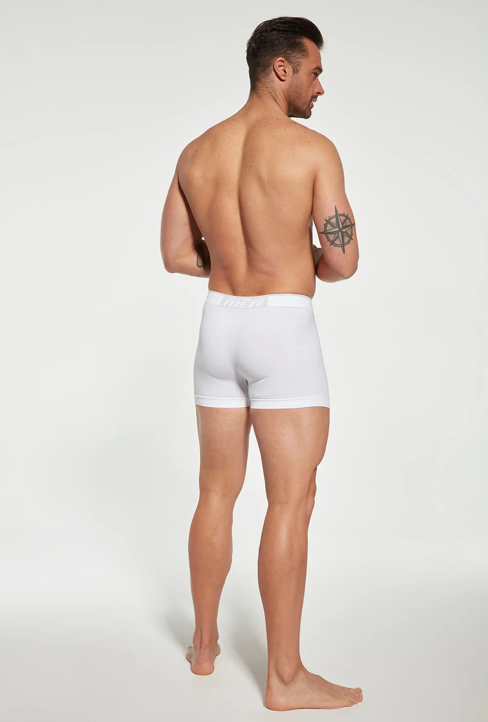 SZORTY GATTA BOXER COTTON BIA/M