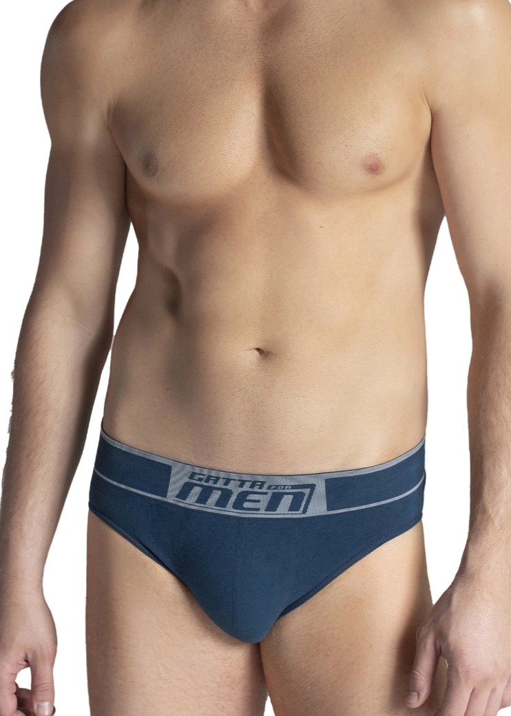 SLIPY GATTA SLIP COTTON OCEAN BLUE /M