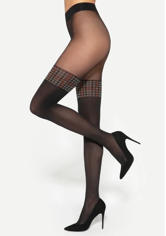RAJSTOPY GATTA GIRL-UP WZ 41 NERO FOXI /2