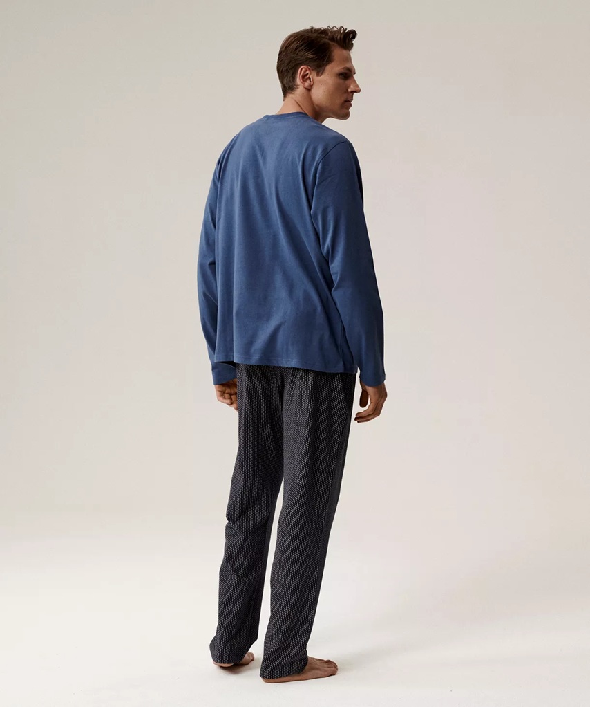 PIŻAMA ATLANTIC NMP-389 JZ25 NIEC/GRA /M