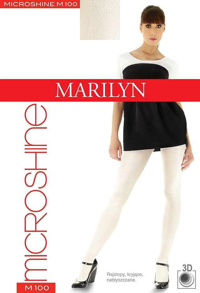 RAJSTOPY MARILYN MICRO SHINE 100 3/4 antracite