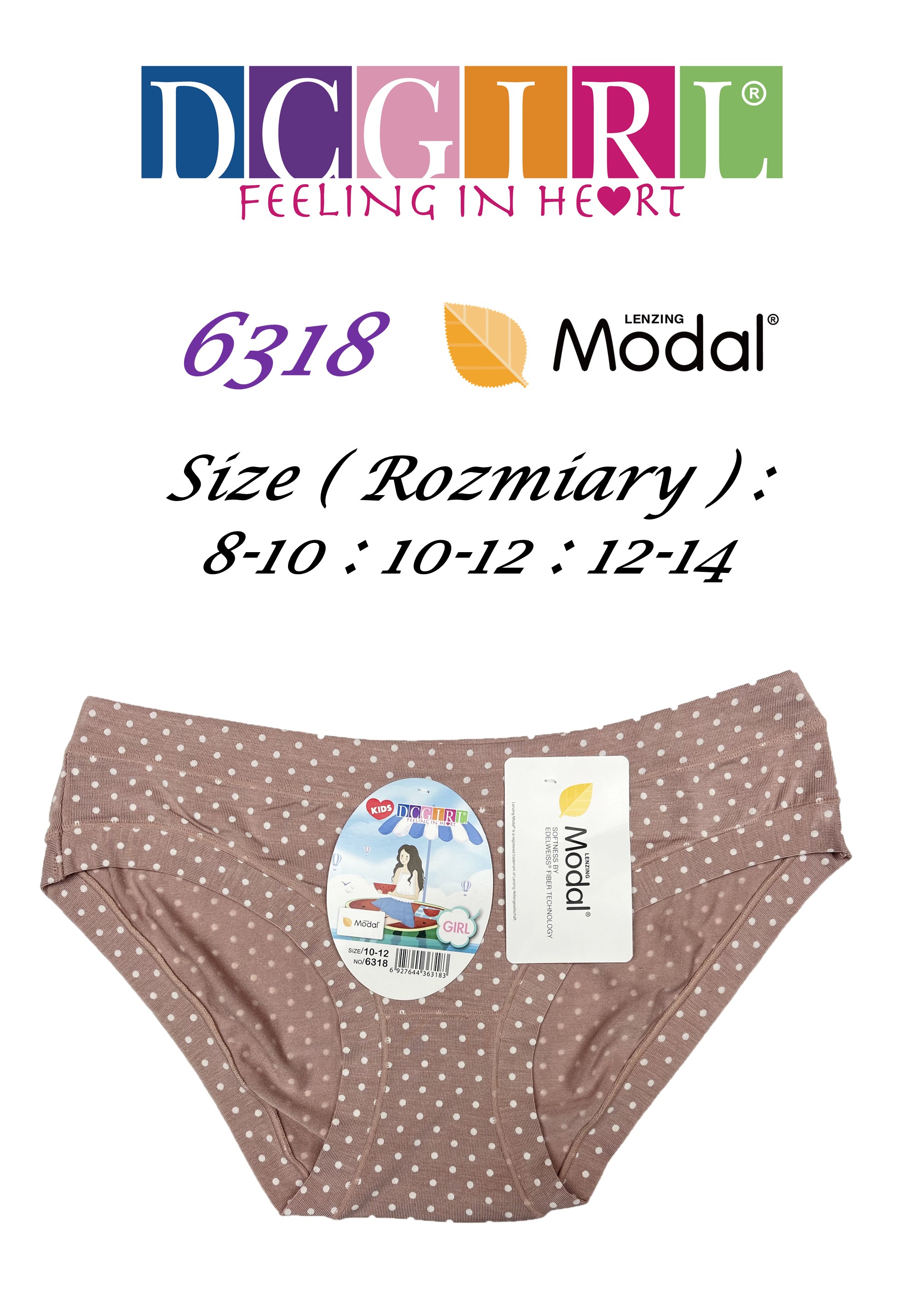 FIGI DC DZIEWCZĘCE 6318 MODAL