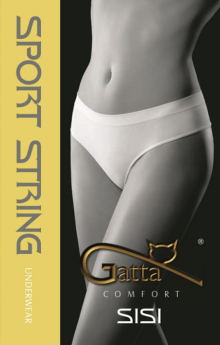 FIGI GATTA SPORT STRING SISI S biały