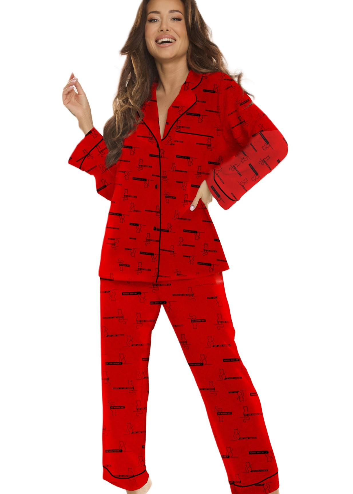 PIŻAMA DE LAFENSE 718 MADELEINE CZE