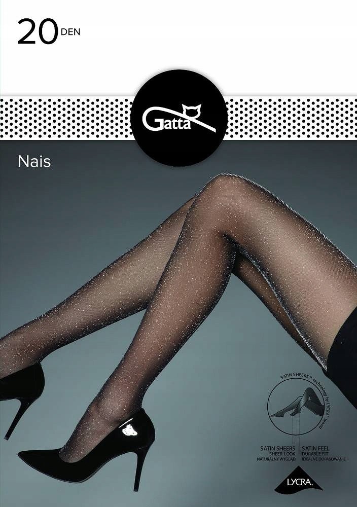 RAJSTOPY GATTA NAIS LUREX NSIL/5