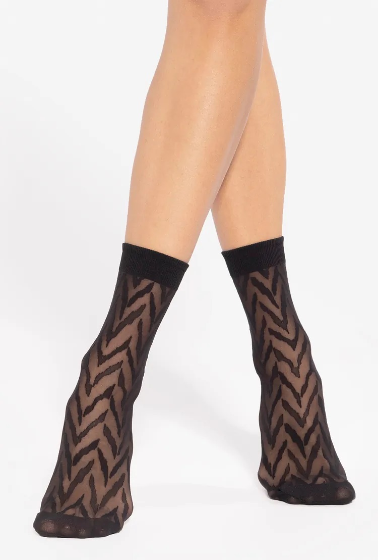 SKARPETY GATTA TRENDYLINE SOCKS WZ 14 NERO