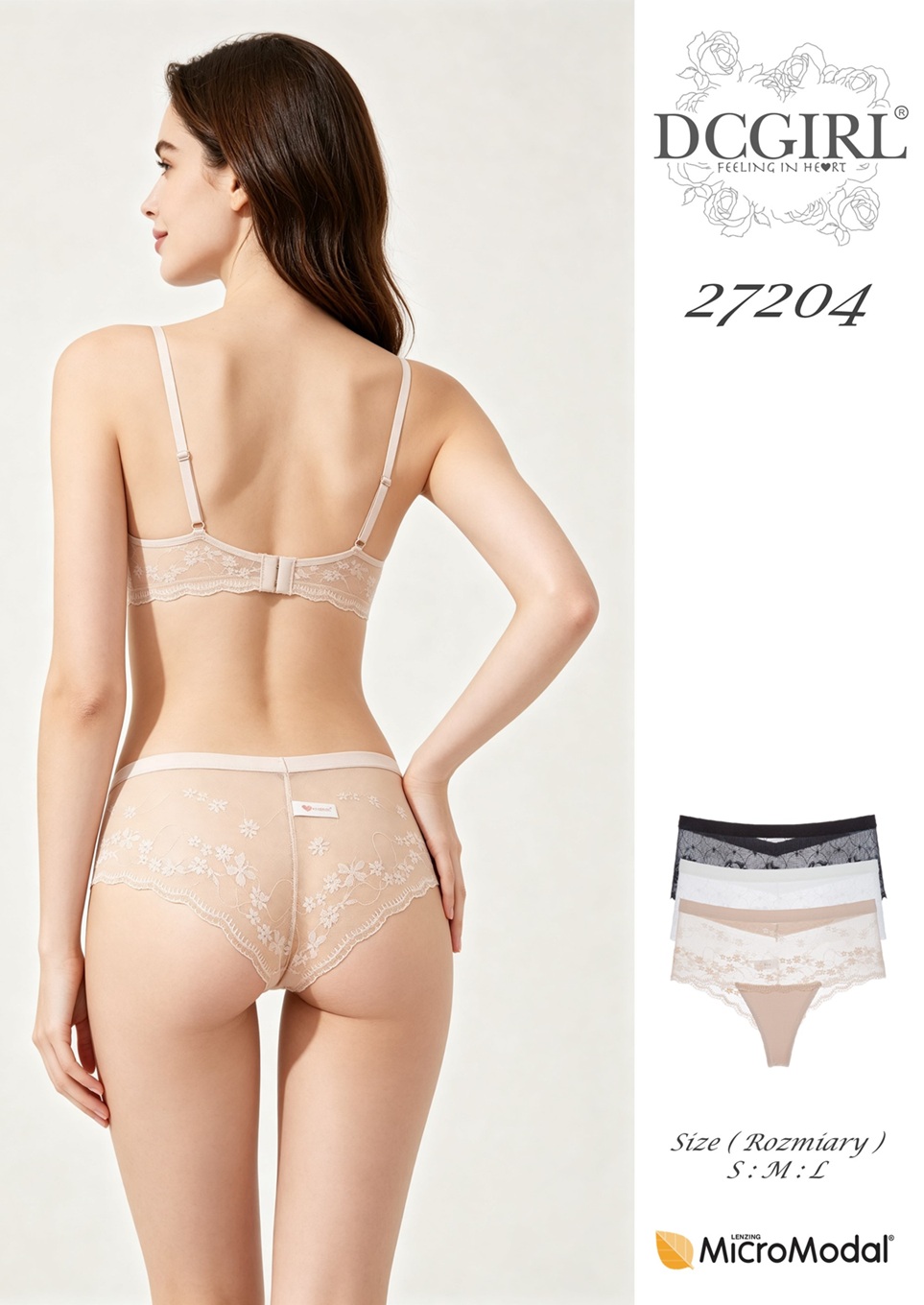 FIGI DCGIRL 27204 MICROMODAL