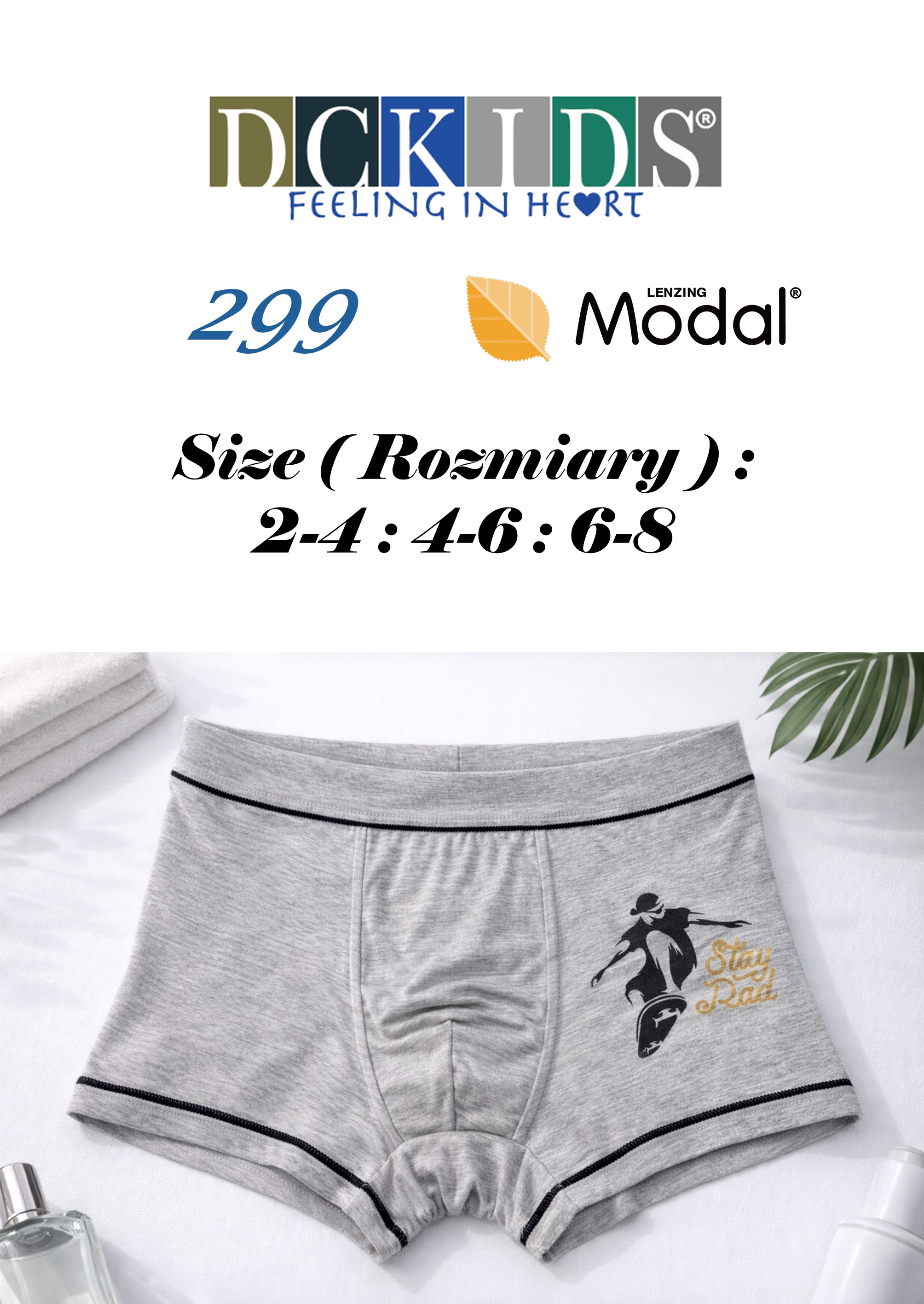 SZORTY DCKIDS 299 CHŁ MODAL