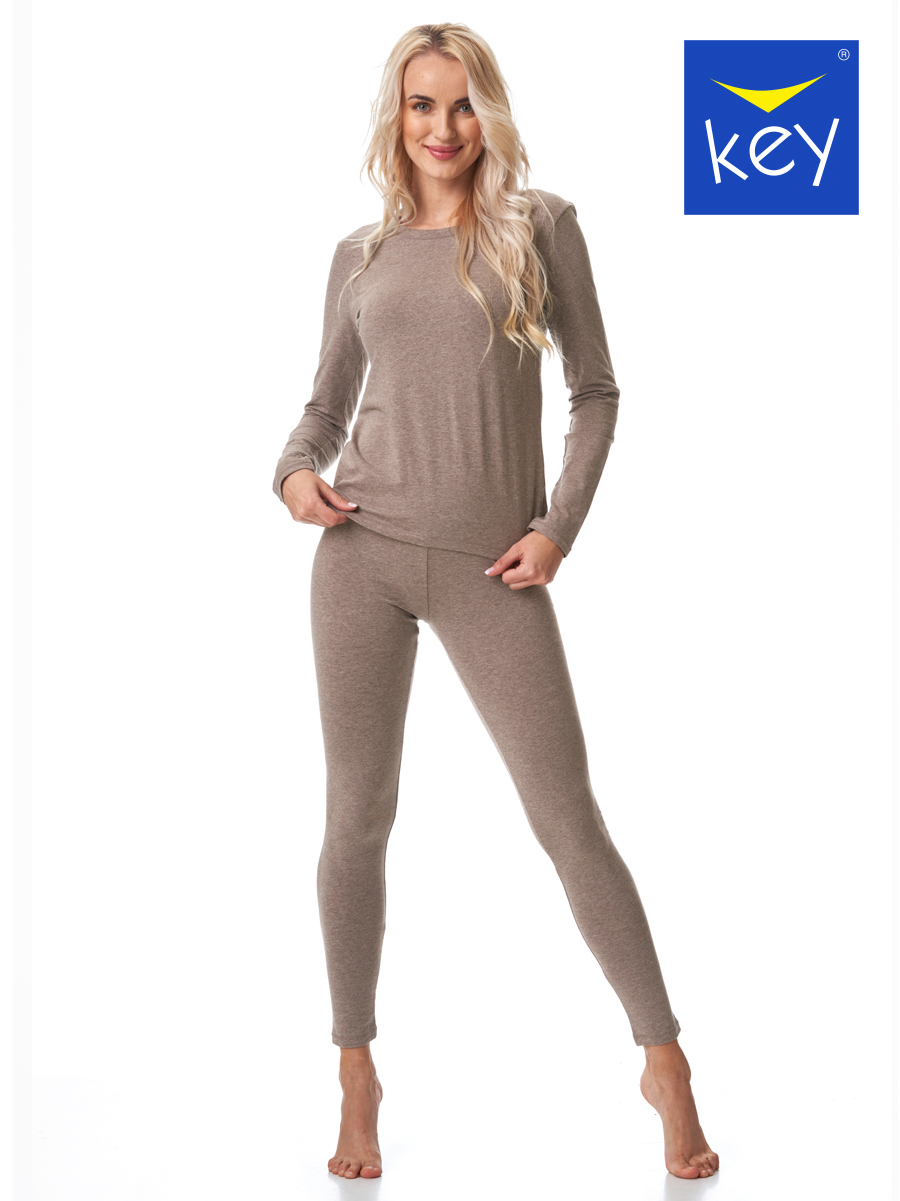 KOSZULKA KEY LVD-170 CAPPUCINO /L