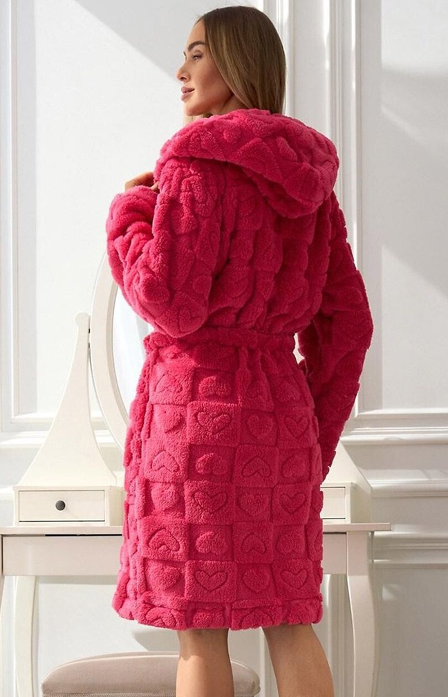SZLAFROK L&L DAMSKI 2553 VALENTI MALINA /XL