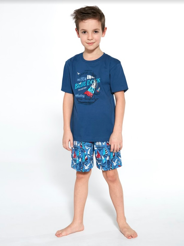 PIŻAMA CORNETTE CHŁ 789/96 BLUE DOCK 86-92 jeans