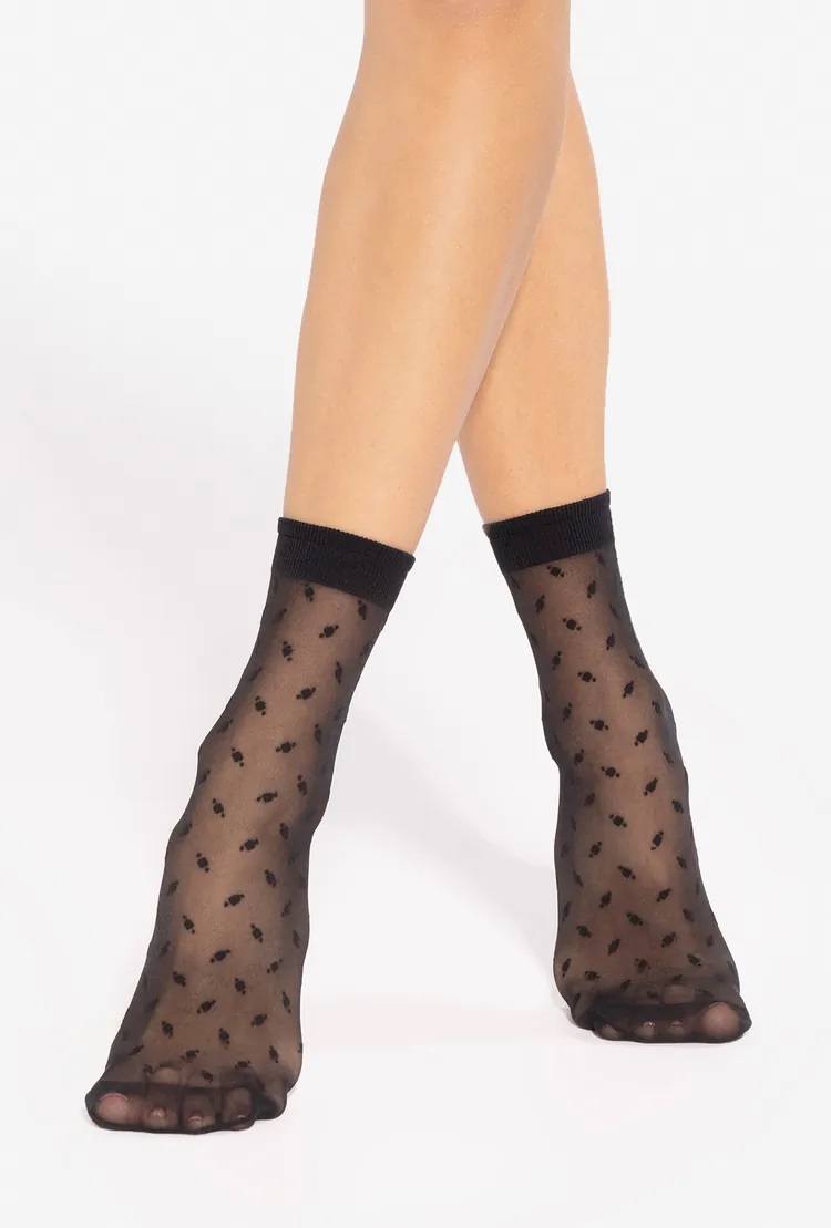 SKARPETY GATTA TRENDYLINE SOCKS WZ 18 NERO
