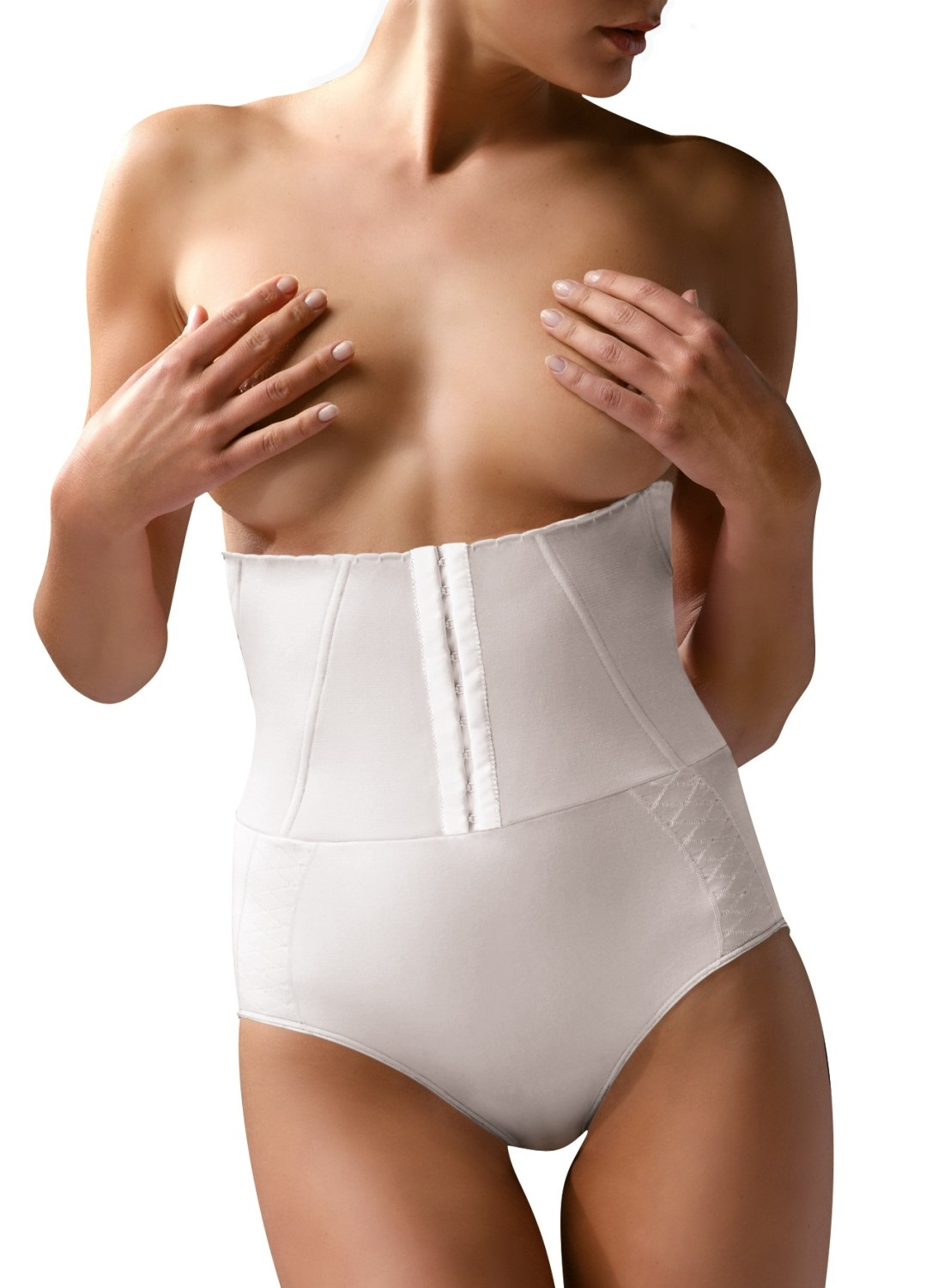 FIGI CONTROL BODY SLIP CORSETTO M/L bianco