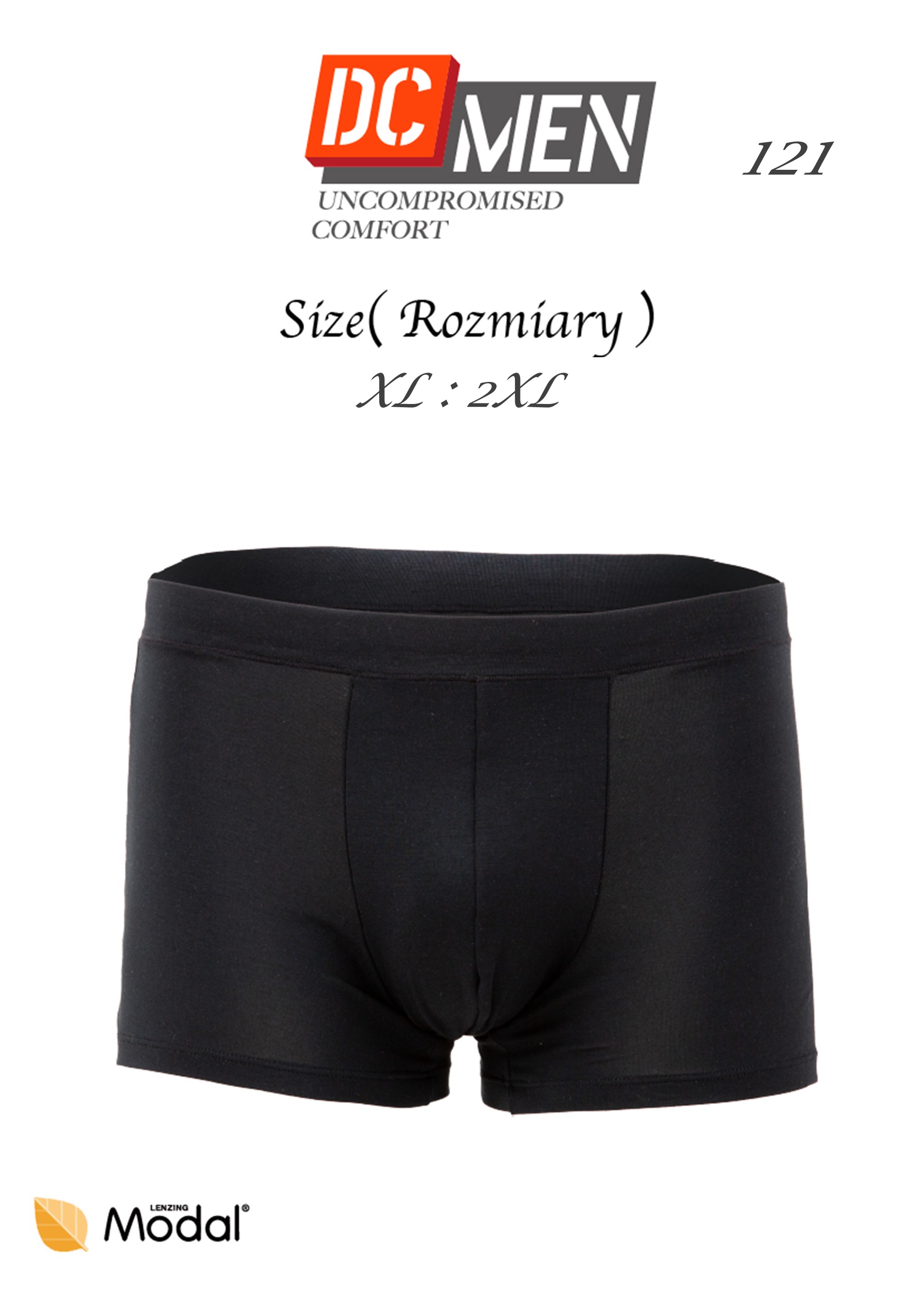 SZORTY DC 121 MĘSKIE 2 PACK CZA/GRF /XXL