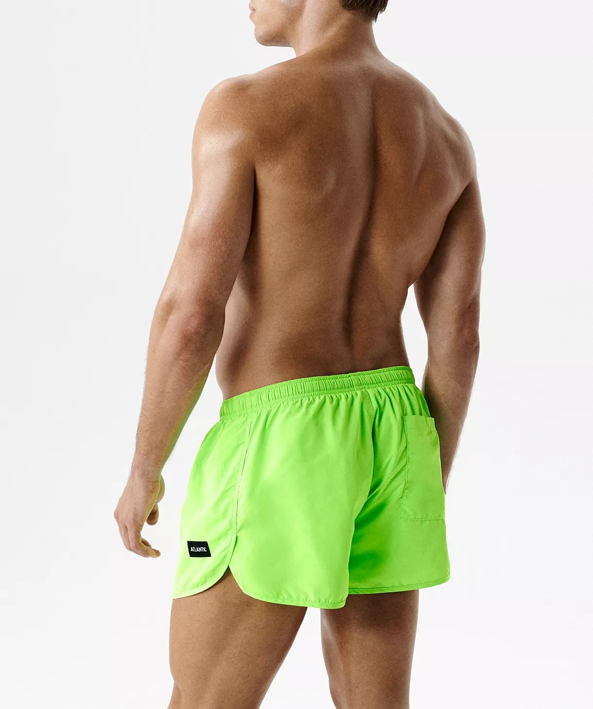 BOKSERKI KĄPIELOWE ATLANTIC KMB-237 WL26 LIMONKOWY /S