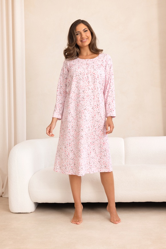 KOSZULA REGINA 021 RÓŻ /4XL