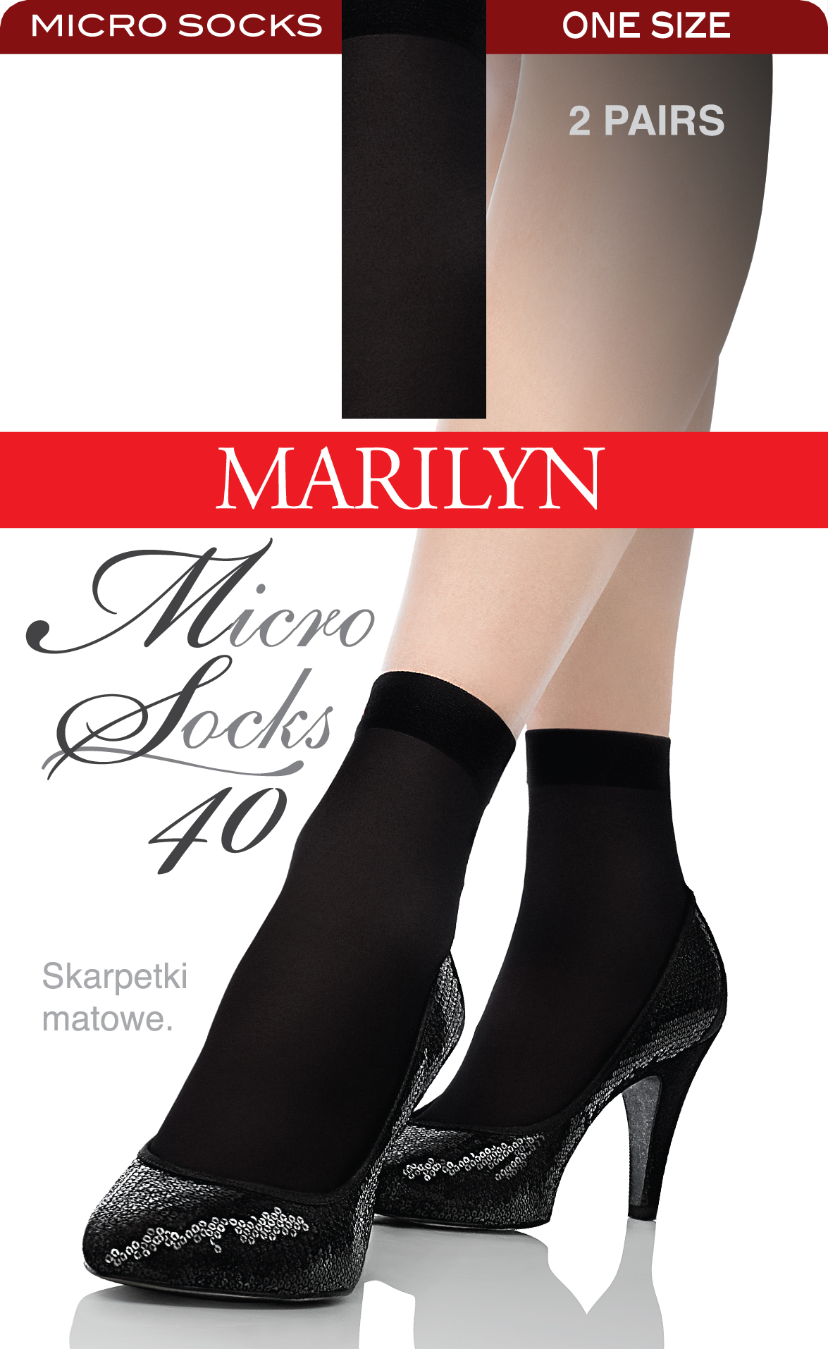 SKARPETY MARILYN MICRO SOCKS 40 uniwersalny niebieski