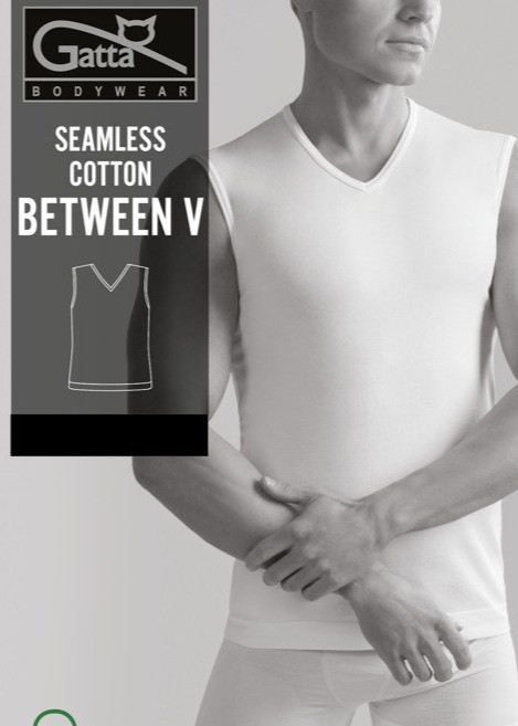 KOSZULKA GATTA BETWEEN V SEAMLESS COTTON