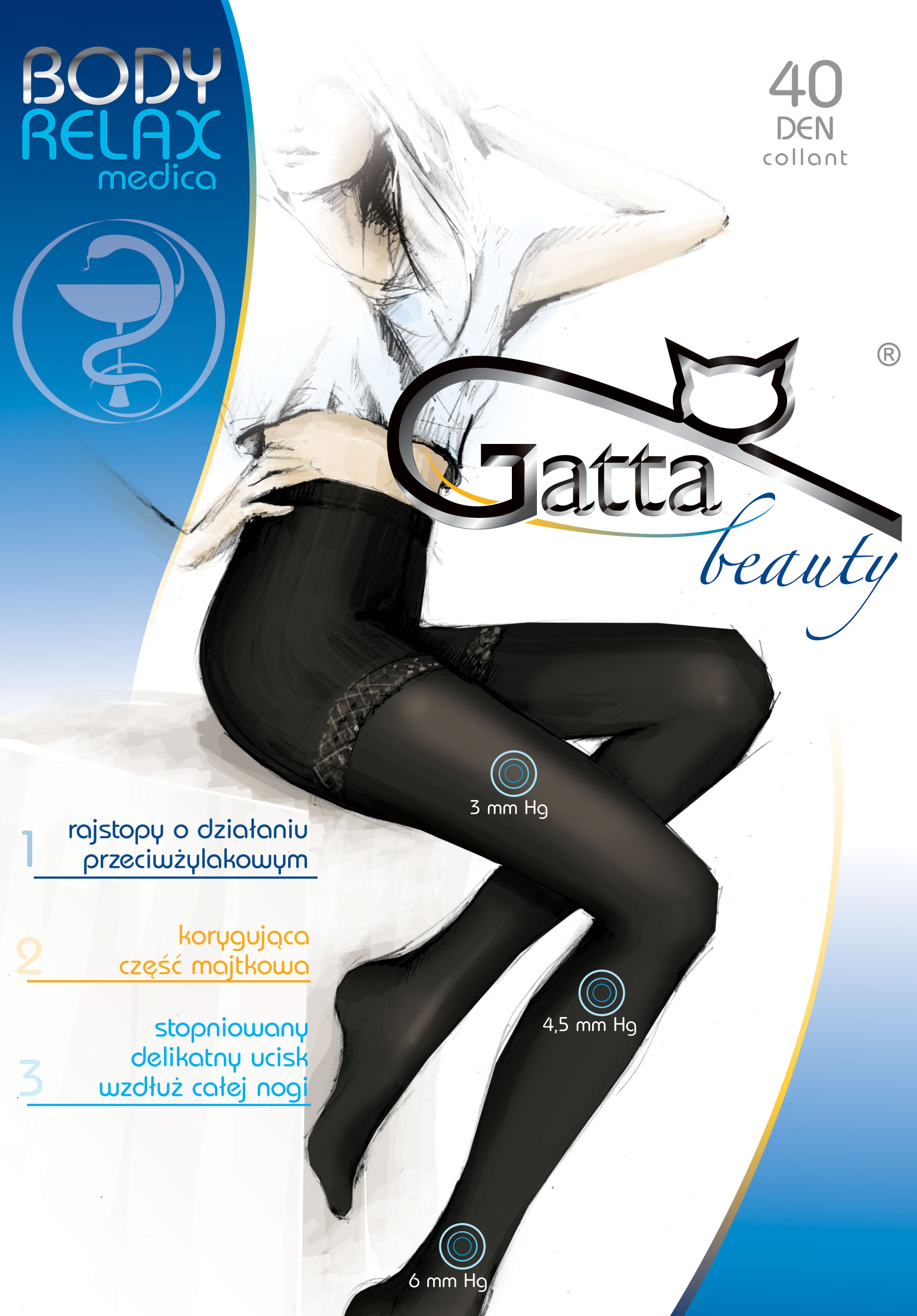 RAJSTOPY GATTA B RELAXMEDICA 40 FUM/5