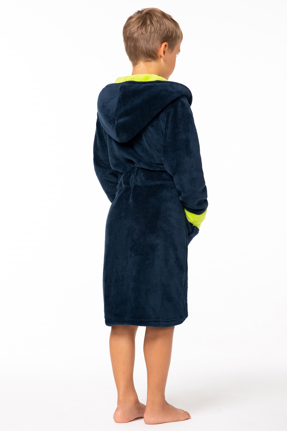 SZLAFROK ENVIE DELFINO NAVY/LIME 122-128
