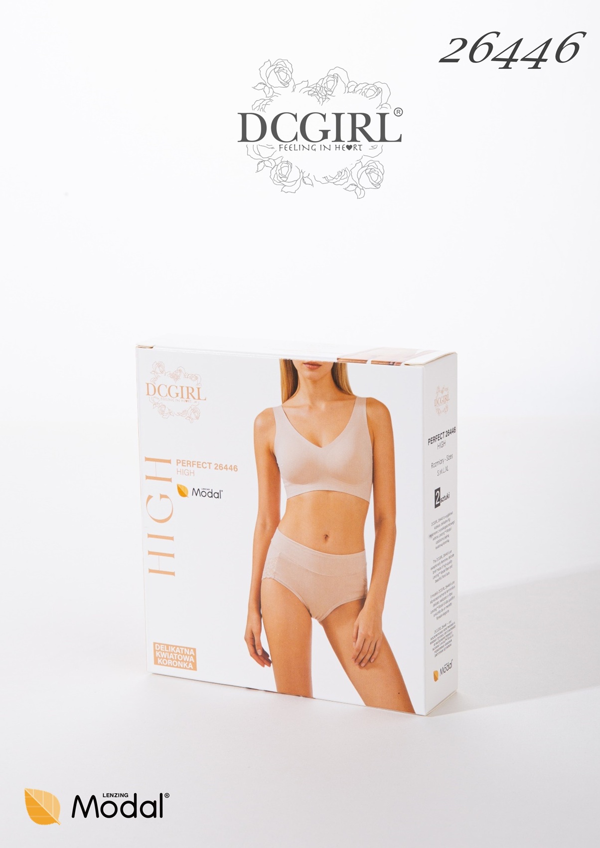 FIGI DC 26446 MODAL 2 PACK BEŻ /M
