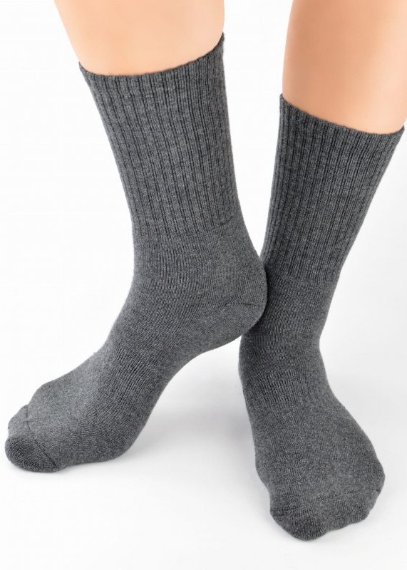 SKARPETY NOVITI SF030-M-01 FROTTE GŁADKIE 43/46