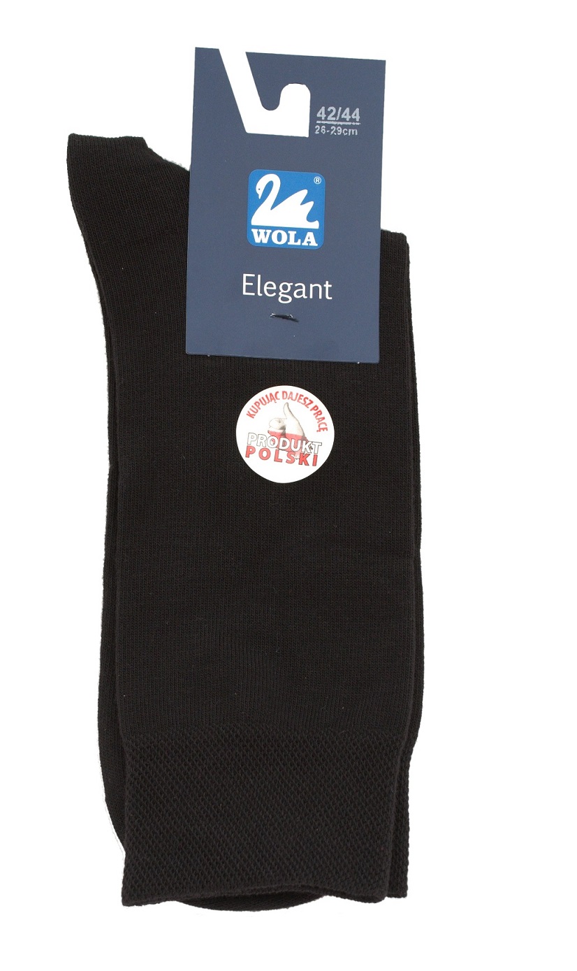SKARPETY WOLA ELEGANT/CLASSIC BLACK G95 42-44