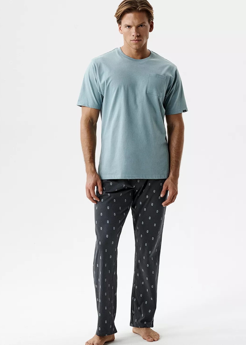 PIŻAMA ATLANTIC NMP-403 WL26 MIN/GRF /XL