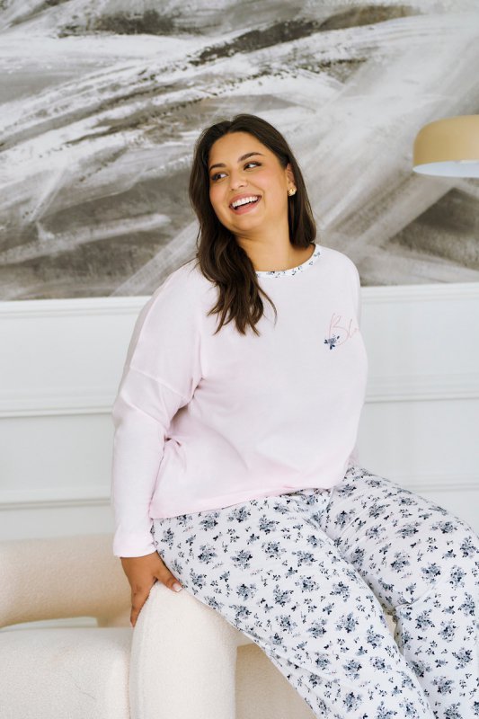 PIŻAMA TARO 3465 ELLA AW26 01 /3XL