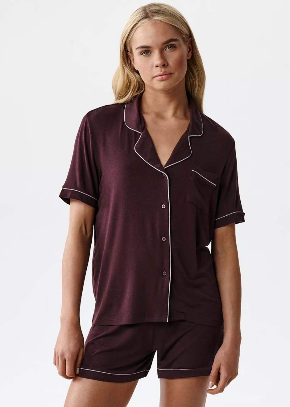 PIŻAMA ATLANTIC NLP-496 WL26 WINO /XL