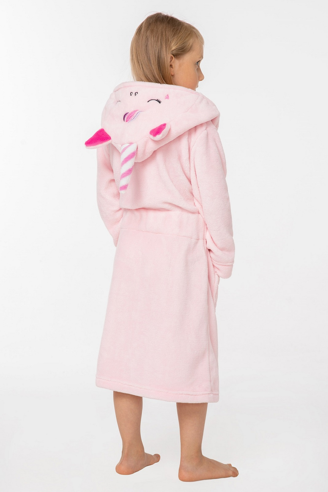 SZLAFROK ENVIE UNICORN 134-140 pink