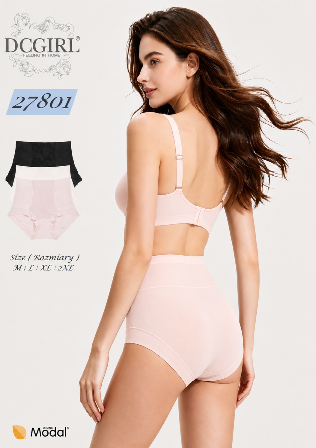 FIGI DC 27801 SHAPE MODAL 1 PACK RÓŻ /XL