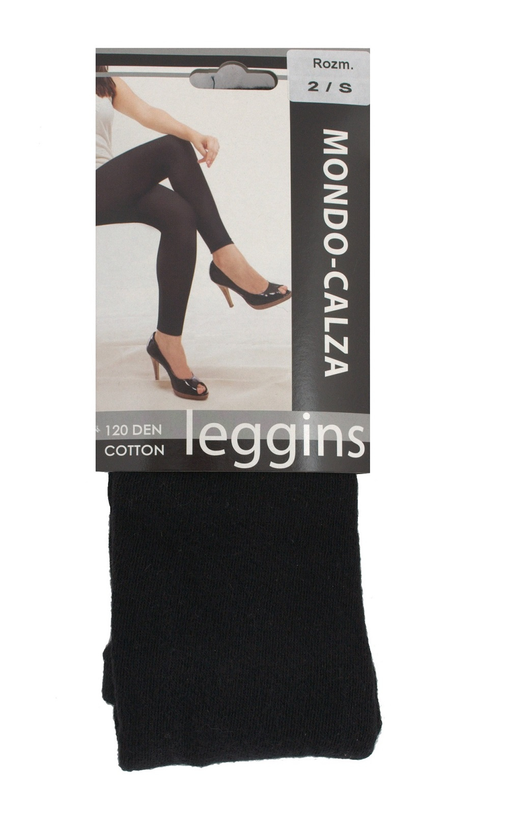 LEGGINSY MONDO-CALZA LBD S czarny