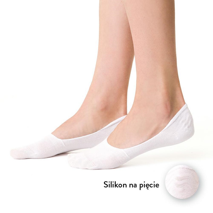 STOPKI STEVEN 058 BALERINY DAMSK BIAŁY 35/37