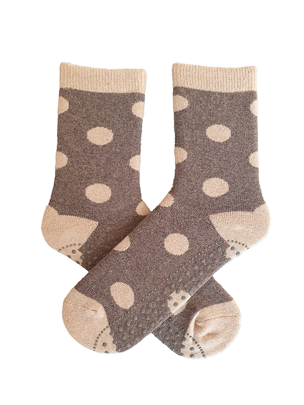 SKARPETY MARILYN ANGORA WOMEN TERRY ABS D27 COFFEE