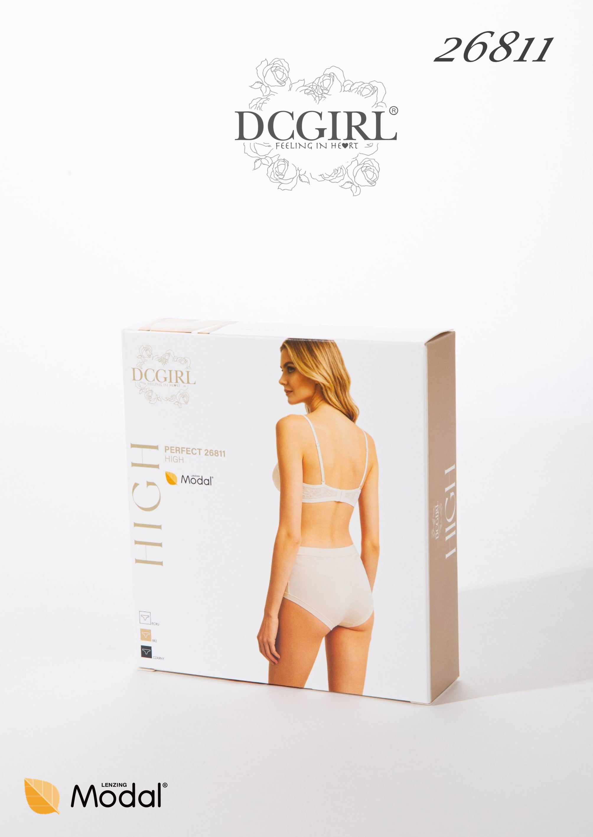 FIGI DCGIRL 26811 MODAL 2 PACK BEŻ /L