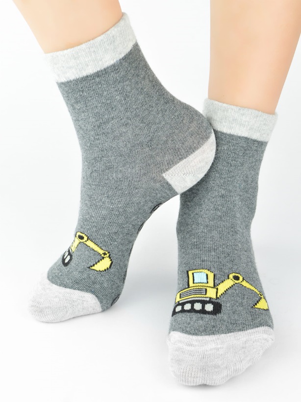 SKARPETY NOVITI SB007-B-03 BOY ABS 23-26