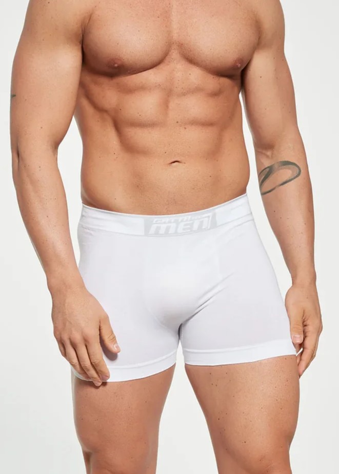 SZORTY GATTA BOXER COTTON BIA/M