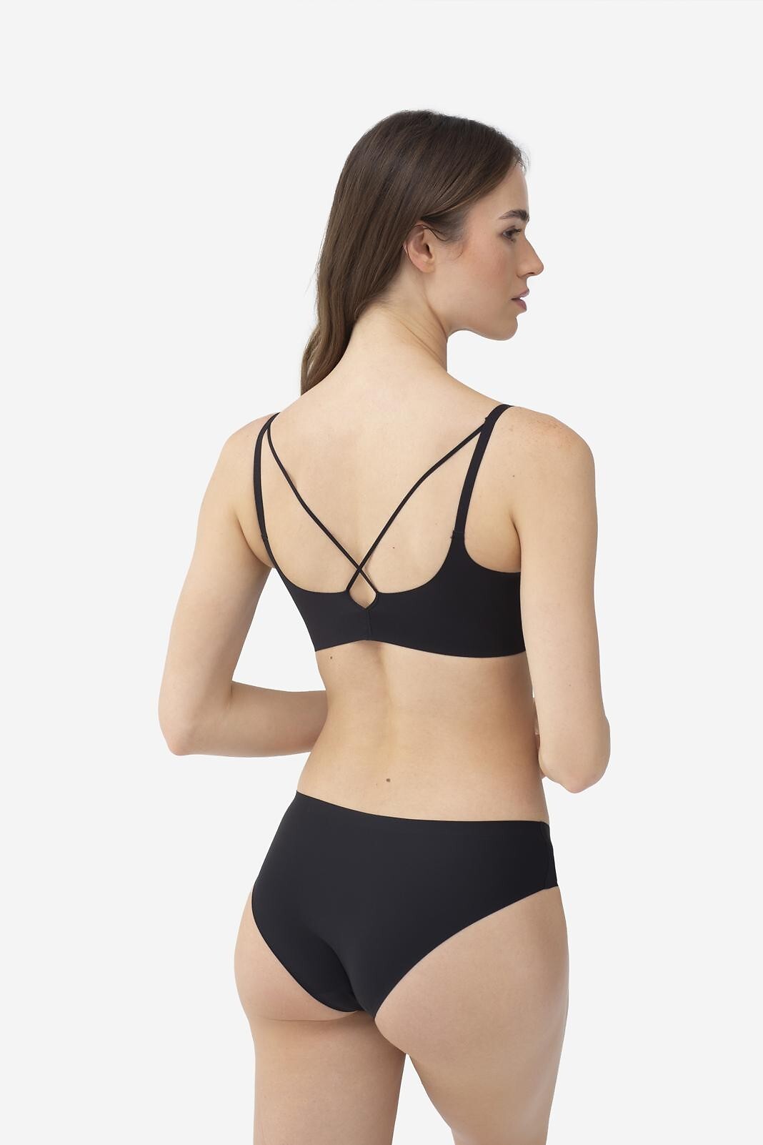 BIUSTONOSZ GATTA FRONTOPEN CZARNY /80B