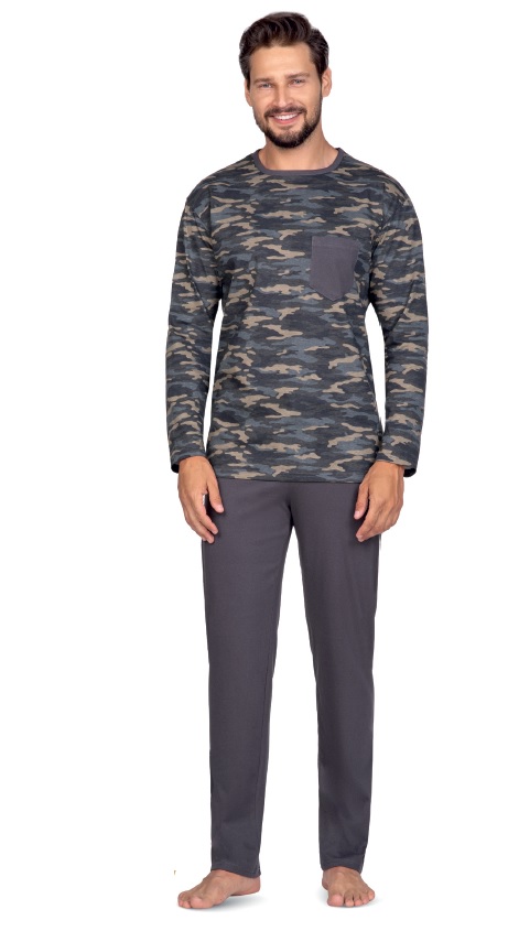 PIŻAMA REGINA MĘSKA 596 ZIE /XXL