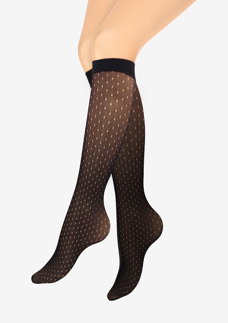 PODKOLANÓWKI MARILYN CHARLY F29 BLACK