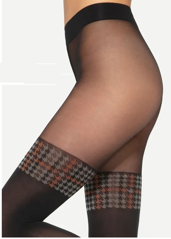 RAJSTOPY GATTA GIRL-UP WZ 41 2 nero foxi