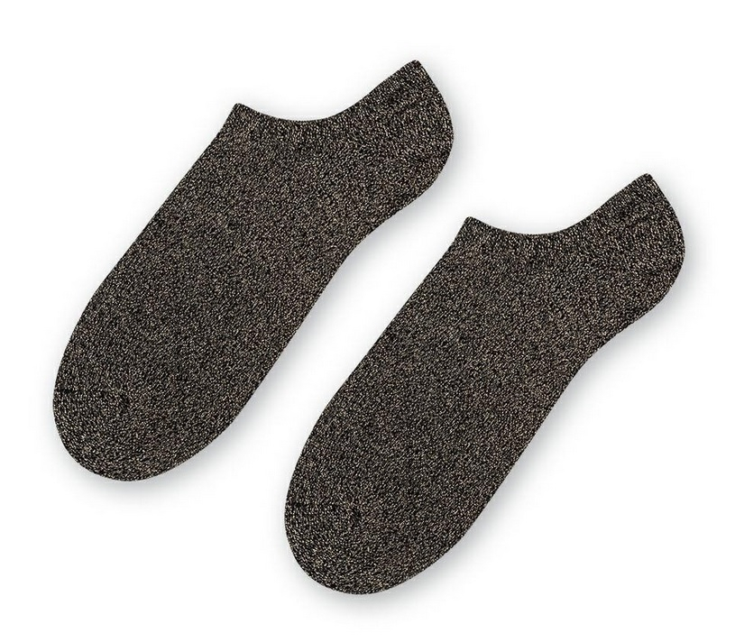 SKARPETY STEVEN 100 LUREX 38-40 czarny-złoty