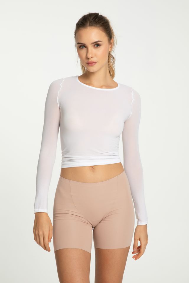 FIGI JULIMEX COTTON MOOD BERMUDA SHORTS BEŻ /M