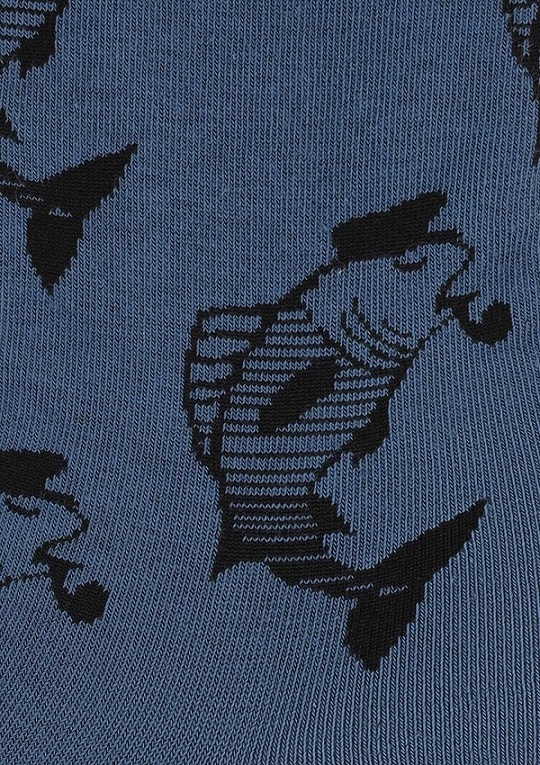 SKARPETY MARILYN MEN CAPTAIN FISH 41-45 navy