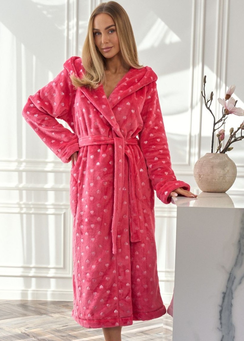 SZLAFROK L&L DAMSKI 2551 AMIRA MALINA /XL